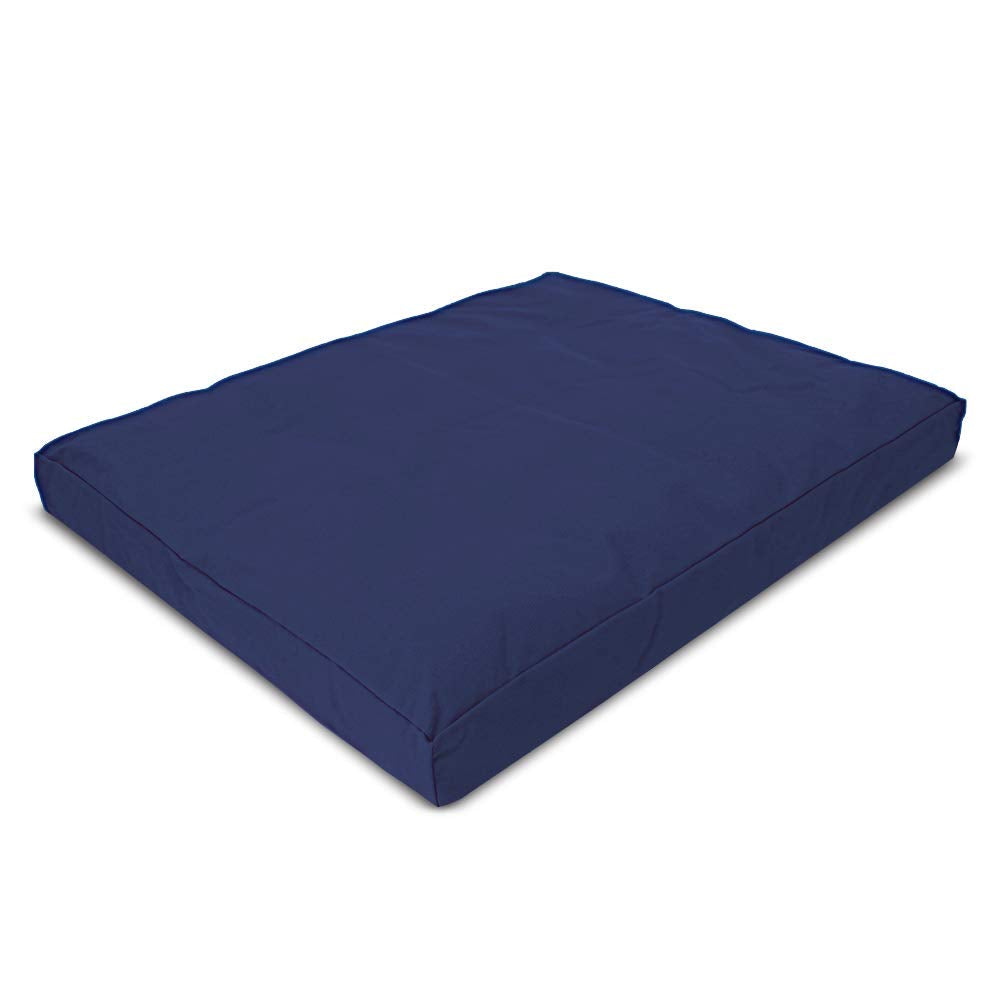 Bean's ZABUTON Meditation Cushions - Colorful Cotton Yoga Prayer Zen Kneeling Pad Base for Zafu Pillow - Medium & Large - Traditional Natural Recycled Cotton Fill - Floor Sitting Comfort - Made in USA