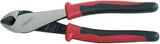Klein Tools J228-8 Pliers, Made in USA, Diagonal Cutting Pliers with Dual-Material Journeyman Handles, Short Jaws and Beveled Cutting Edges, 8-Inch