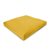 Bean's ZABUTON Meditation Cushions - Colorful Cotton Yoga Prayer Zen Kneeling Pad Base for Zafu Pillow - Medium & Large - Traditional Natural Recycled Cotton Fill - Floor Sitting Comfort - Made in USA