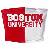 Lojobands Women's Tailgate Outfit College Two Tone Color Block Tube Top Made in USA One Size Fits Most