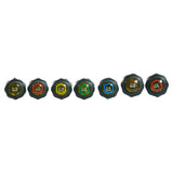 Klein Tools 631 Tool Set, Made in USA, Nut Driver Set w/Hex Nut Sizes 3/16, 1/4, 5/16, 11/32, 3/8, 7/16 and 1/2-Inch on 3-Inch Full Hollow Shaft, 7-Piece