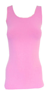 NIKIBIKI Women Seamless Basic Jersey Tank Top, Made in U.S.A, One Size