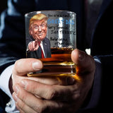 Funny Novelty Glass for Dad - Donald Trump Father's Day Beer, Whiskey, or Can Glass Gift, Funny Father’s Day Gift for Husband, Father, or Stepfather - Trump Stuff Maga Merch (101-15193-D, PINT)