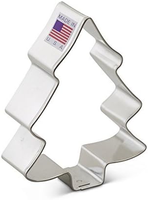 Christmas Tree Cookie Cutter 3.5" Made in USA by Ann Clark