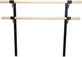 VITA Barre Wall-Mounted Ballet Barre, Wood | Adjustable Height, Made in USA, Home, Studio or Gym Exercise Equipment for Kids & Adults | Dance, Fitness, Pilates