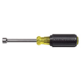 Klein Tools 630-5MM 5 mm Nut Driver with 3-Inch Hollow Shaft and Cushion Grip Handle, Made in USA