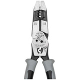 Klein Tools J215-8CR Multitool Pliers, Hybrid Multi Purpose Tool / Crimper, Wire Stripper, Bolt Shearing, Wire Grabbing, Twisting, Looping