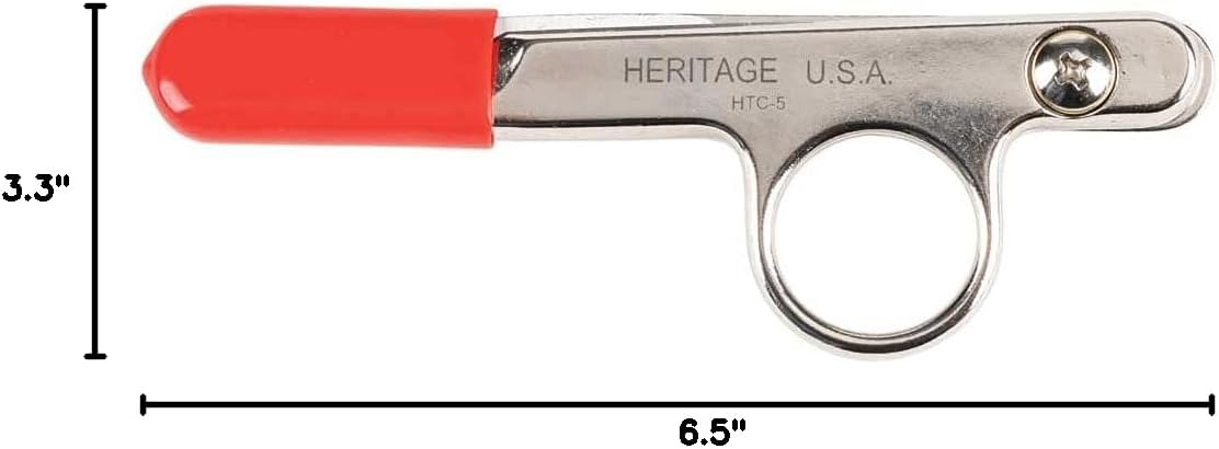Klein Tools HTC5 Scissors, Threadclip with Spring Action for Automatic Opening, 4-1/2-Inch, Made in USA
