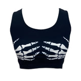 Lojobands Women's Halloween Crop Top Tube Top Costume Made in USA One Size Fits Most