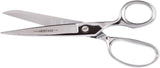Klein Tools G108 Scissors, Made in USA, Straight Trimmer for Cutting Fine Fabrics to Heavier Material, 8-1/4-Inch