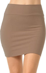 Sweet Hearts Mini Pencil Skirt for Women- Above Knee Basic Basic Bodycon Skirt Made in USA