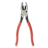 Klein Tools HD213-9NETH Lineman's Pliers, Made in USA, Oversized Heavy Duty, High Leverage Side Cutting Pliers, 9-Inch