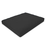 Bean's ZABUTON Meditation Cushions - Colorful Cotton Yoga Prayer Zen Kneeling Pad Base for Zafu Pillow - Medium & Large - Traditional Natural Recycled Cotton Fill - Floor Sitting Comfort - Made in USA