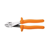 Klein Tools D228-8-INS Pliers, Made in USA, Insulated Diagonal Cutting Pliers with 1000V Rated Dual-Layer Grips and High-Leverage Design, 8-Inch