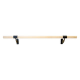 VITA Barre Wall-Mounted Single Ballet Barre, Classic WB15, Wood | Fixed Height, Made in USA, Home, Studio or Gym Exercise Equipment for Kids & Adults | Dance, Fitness, Pilates