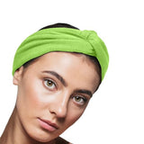 JESSICA GAVIN Adustable Turban Style Headband Cotton Comfortable Women's Fashion Made in USA sage