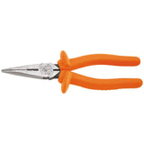 Klein Tools 1005RINS Insulated Pliers, Made in USA, Cutting / Crimping Tool for Insulated and Non-Insulated 10 to 22 AWG Wire and Connectors,1000V Rated