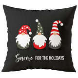 Fabric Textile Products Custom Pillow - USA Made - Christmas Throw Pillows - Personalized Pillows - Christmas Pillow - Personalized Gift - Grandparent & Couples Gifts - Holiday Decor (16"x16")