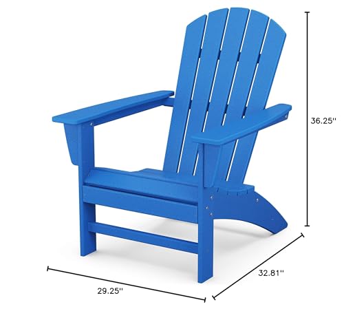 POLYWOOD Nautical Adirondack Chair