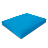 Bean's ZABUTON Meditation Cushions - Colorful Cotton Yoga Prayer Zen Kneeling Pad Base for Zafu Pillow - Medium & Large - Traditional Natural Recycled Cotton Fill - Floor Sitting Comfort - Made in USA