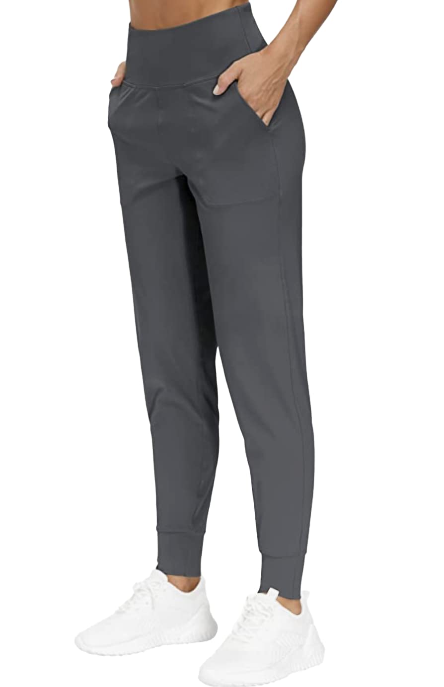 Jogger Pants for Women with Pockets- Buttery Soft Sweatpants Tapered Lounge Pants Made in USA