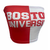 Lojobands Women's Tailgate Outfit College Two Tone Color Block Tube Top Made in USA One Size Fits Most