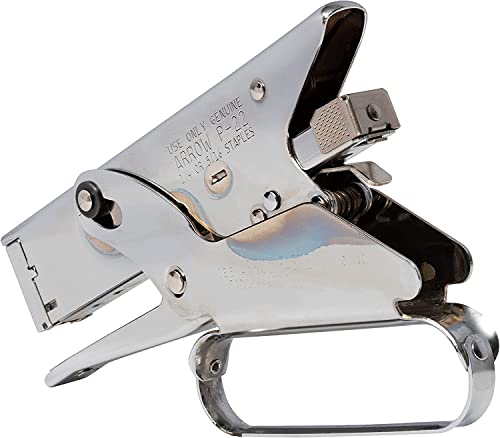 Arrow P22 Heavy Duty Handheld Plier Stapler for Crafts, Office, and Insulation, Uses 1/4-Inch and 5/16-Inch Staples