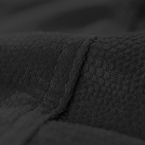 Chill Sack Bean Bag Chair: Giant 4' Memory Foam Furniture Bean Bag - Big Sofa with Soft Micro Fiber Cover - Black