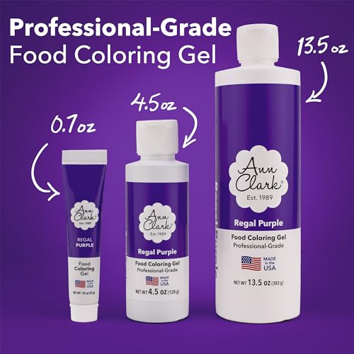 Ann Clark Super Red Food Coloring Gel Large 4.5 oz Professional Grade Made in USA