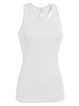 Expert Brand USA-Made Women's Drimax Workout Tech Racerback Performacne Tank Top for Taining Sports Hiking Workout