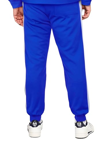 Hat and Beyond Mens Premium USA Made Striped Track Suit Athletic Casual Running Workout Sweat Suit Combo Track Jacket & Pant