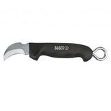 Klein Tools 1580-3 Skinning Knife, Made in USA, Ergonomic Handle With Oversized Ring, 2-Inch Fixed Klein Kurve Blade