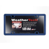 WeatherTech ClearCover License Plate Cover and Frame, Baby Blue