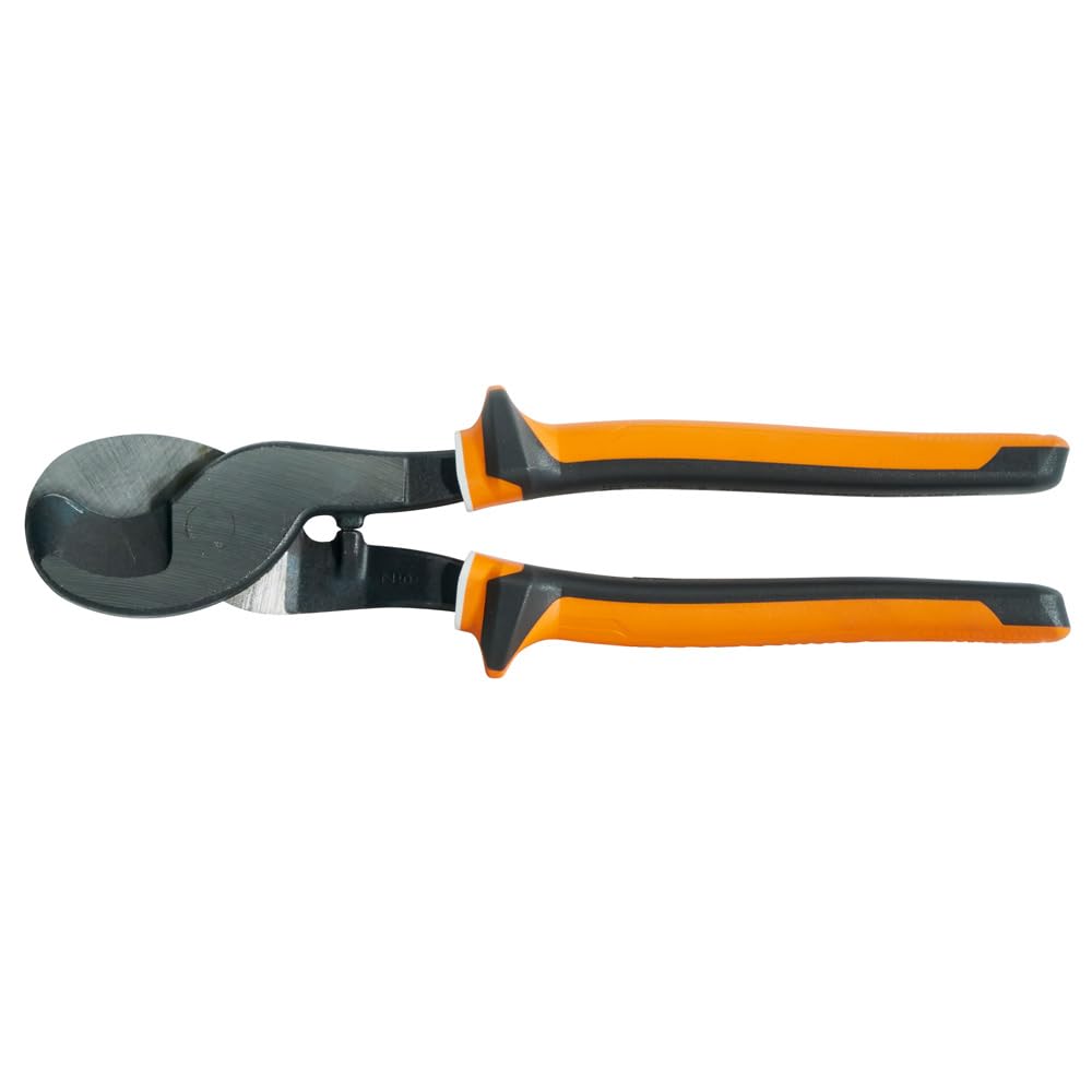 Klein Tools 63050 Cable Cutter, Made in USA, Heavy Duty Cutter for Aluminum, Copper, and Communications Cable