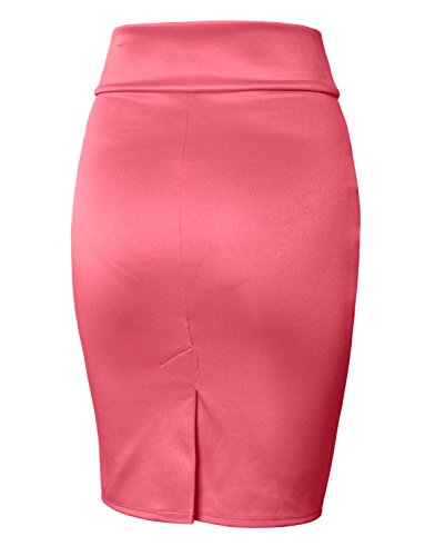 J. LOVNY Women's Stretch Bodycon Midi Pencil Skirt Made in USA S-3XL