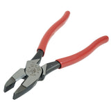 Klein Tools HD213-9NETH Lineman's Pliers, Made in USA, Oversized Heavy Duty, High Leverage Side Cutting Pliers, 9-Inch
