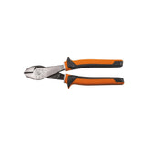 Klein Tools D228-8-INS Pliers, Made in USA, Insulated Diagonal Cutting Pliers with 1000V Rated Dual-Layer Grips and High-Leverage Design, 8-Inch