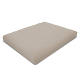 Bean's ZABUTON Meditation Cushions - Colorful Cotton Yoga Prayer Zen Kneeling Pad Base for Zafu Pillow - Medium & Large - Traditional Natural Recycled Cotton Fill - Floor Sitting Comfort - Made in USA
