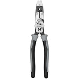 Klein Tools J215-8CR Multitool Pliers, Hybrid Multi Purpose Tool / Crimper, Wire Stripper, Bolt Shearing, Wire Grabbing, Twisting, Looping
