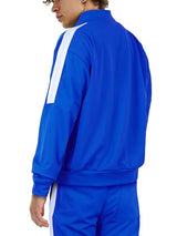 Hat and Beyond Mens Made in USA Premium Track Jacket & Pants Striped Sweatsuit Athletic Casual Essentials Gym