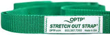 OPTP The Original Stretch Out Strap with Exercise Poster, USA Made Top Choice Stretch Out Straps for Physical Therapy, Yoga Stretching Strap or Knee Therapy Strap