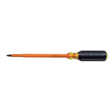 Klein Tools 602-4-INS 1/4-Inch Cabinet Tip Insulated Screwdriver, 4-Inch, Made in USA