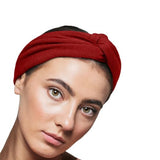 JESSICA GAVIN Adustable Turban Style Headband Cotton Comfortable Women's Fashion Made in USA sage