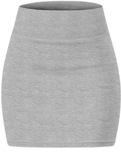 Sweet Hearts Mini Pencil Skirt for Women- Above Knee Basic Basic Bodycon Skirt Made in USA