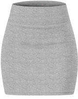 Sweet Hearts Mini Pencil Skirt for Women- Above Knee Basic Basic Bodycon Skirt Made in USA