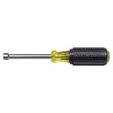 Klein Tools 630-5MM 5 mm Nut Driver with 3-Inch Hollow Shaft and Cushion Grip Handle, Made in USA