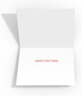 Stonehouse Collection After Christmas Meltdown - Funny New Years Greeting Card - 18 New Year Cards & Envelopes