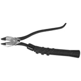 Klein Tools M2017CSTA Slim Head Ironworker Pliers, Made in USA, Milkers Cushion Grip, Side Cutters with Aggressive Knurl, 9-Inch