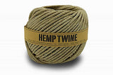 Bean Products Hemp Twine - High Tensile Strength and Durable - Made with 100% Hemp - Perfect for Jewelry, Arts & Crafts, Decoration, Cooking - 0.5MM, 50G/328 Ft. - 8 lb. Test Strength - Natural