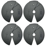 Micro Gainz Dumbbell Fractional 2.5 lb Weight Plate, Ideal for Micro Loading, (Choose Color) 4 Piece Fractional Weight Plates, Designed for Dumbbell Training, Made In USA